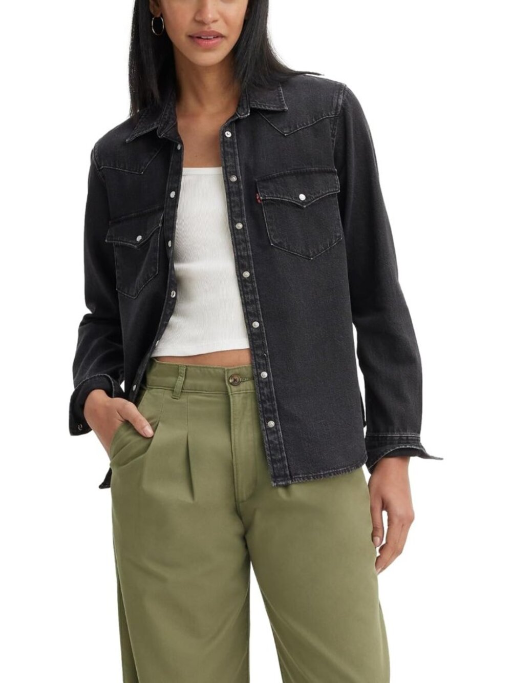 Women's Ultimate Western Shirt - Standard & Plus Size, Stylish & Versatile Top